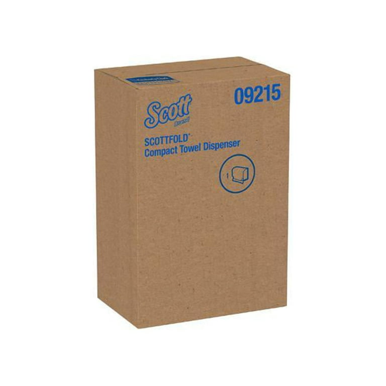 Scottfold Folded Towel Dispenser, 10.75 x 4.75 x 9, Black Scottfold Folded Towel Dispenser, 10.75 x 4.75 x 9, Black