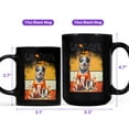 thumbnail image 4 of Hello Fall Australian Cattle Dog Football Welcome Autumn with Leaves Pumpkins Mug Heeler Lover Gifts Coffee Tea Cup - 00012, 4 of 4