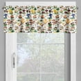 thumbnail image 2 of Ambesonne Nature Valance Pack of 2, Mushrooms Wild Organic, 54"X18", Multicolor, 2 of 5