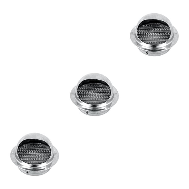 Scienceny 304 Stainless Steel Air Vent Outlet Vent Mesh Screen Hood Built with in Caps Type1 NO1