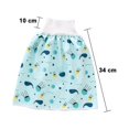 thumbnail image 5 of 2 Packs Waterproof and Leakproof Diaper Pants Potty Training Cloth Diaper Pants for Baby Boy and Girl Night Time, 5 of 6