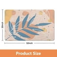 thumbnail image 3 of Elegant & Washable 20x32 inch Pink Boho Bath Mat - Non-Slip Bathroom Rugs with Abstract Plant Art Design!, 3 of 5