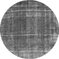 thumbnail image 1 of Ahgly Company Indoor Round Oriental Gray Industrial Area Rugs, 3' Round, 1 of 4