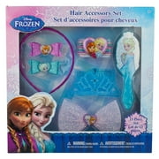 Frozen Hair Accessory 13 Piece Set - Headband, Bows, Clips & Elastics