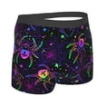 thumbnail image 3 of Fotbe Multi-colored Spiders Men’s Total Support Pouch Boxer Briefs, X-Temp Cooling, Moisture-Wicking Underwear, Regular, Long-leg and Trunk-Medium, 3 of 9