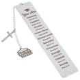 thumbnail image 4 of WEUVEB Stainless Steel Graduation Bookmark with Elegant Cross Design, Perfect Gift for Graduates and Stylish Readers, 4 of 8