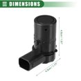thumbnail image 4 of Unique Bargains 4pcs Reverse Backup Parking Rear Bumper Park Assist Object Sensor for Saab 9-5 2006-2009 No.12758870, 4 of 7