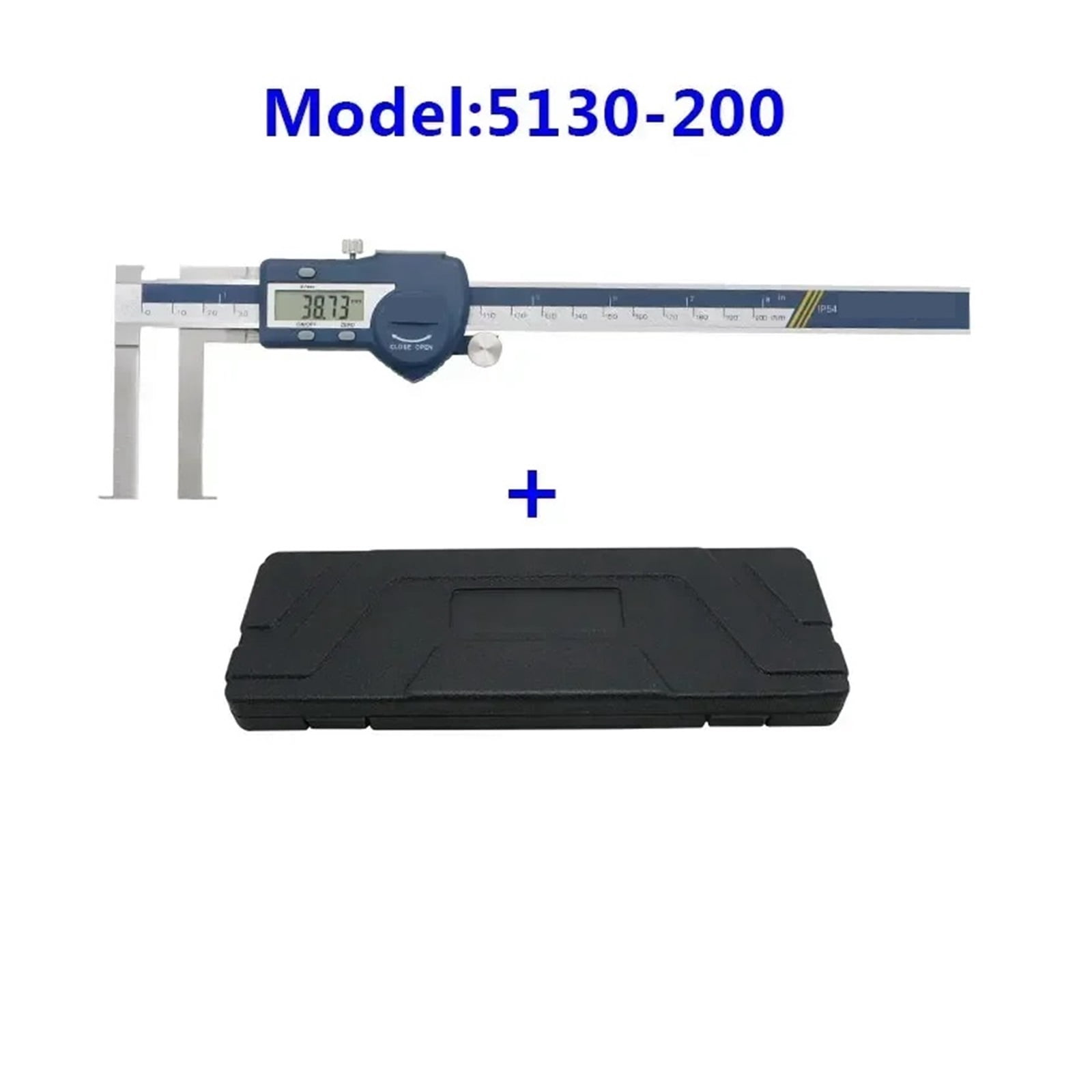 Digital Caliper,Inside Digital 8-150/13-200/15-300mm Electronic Digital Inside Groove Caliper with Knife Edge Micrometer Digital Caliper