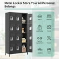 thumbnail image 3 of Metal Lockers for Employees,Storage Employee Locker,Storage Lockers with Shelves Steel Cabinet for Home, 3 of 5