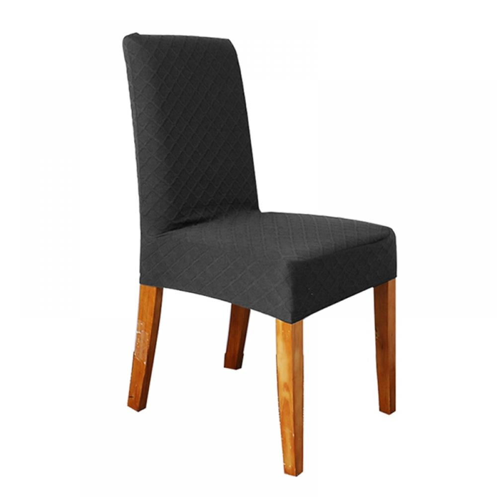 Chair Cover ,Stretch Textured Rhombus Dining Chair Slipcover