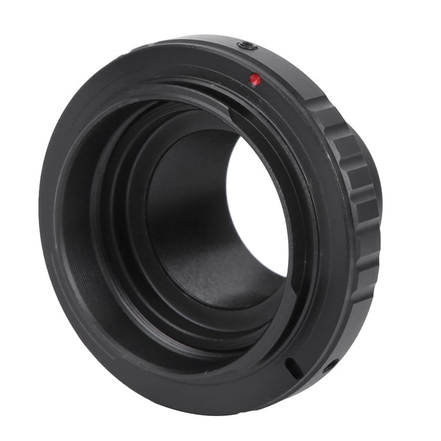 PK Lens Adapter Ring,Aluminium Alloy T2-PK 1.25inch Telescope Lens Adapter Lens Adapter High-Intensity Output