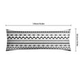 thumbnail image 6 of Boho Long Body Pillow Cover – Soft & Breathable Ethnic Fabric, Hidden Zipper, 20"x54", Stylish Abstract Tribal Print – Gift for Side Sleepers, Pregnancy, Home Decor, 6 of 7