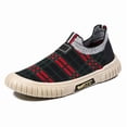 thumbnail image 2 of Men's Slip On Sneakers Breathable Mesh Knit Sock-Like Casual Comfortable Walking Shoes, 2 of 7