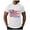 White, variant on 4th of July Shirts for Men Men's Adult Short Sleeve Tee Grey,M