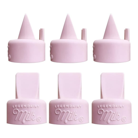 Sacaleches Duckbill Valves Legendairy Milk, paquete de 6
