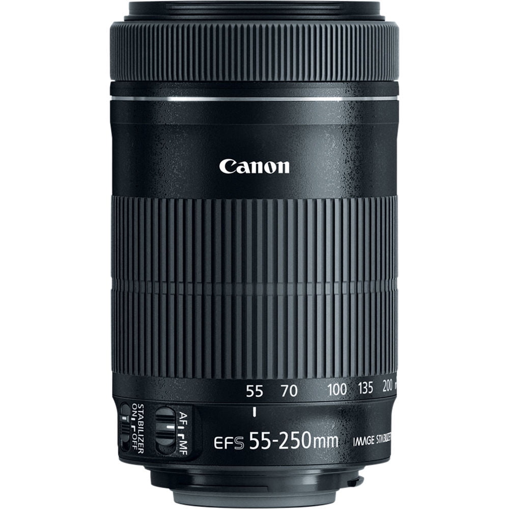 2本セット！Canon EF-S 55-250mm F4-5.6 IS STM Canon EF-S 55-250mm f/4-5.6 IS STM Lens with Deluxe Accessory