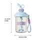 thumbnail image 3 of Vaso Mezclador de Proteína En Polvo Awc240509004 | Botella de Agua Grande de Plástico de 580 Ml con Pajita | Diseño Antiderrames y Antifugas | Transparente, Inodoro y Duradero | Artículos Deportivos, 3 of 4