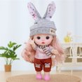 thumbnail image 6 of UUWEAR Silicone Dress Up Doll for Girls, 8.6 Inch Princess Multi Joint Removable Baby Dolls, Gift for 3 4 5 6 Years Old Girls, Small Dolls for Toddlers D, 6 of 9