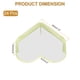 thumbnail image 2 of Protectores de esquina Uxcell 24Pcs Protectores de esquina para mesa Guardias de esquina de muebles y parachoques (en forma de corazón, verde), 2 of 6