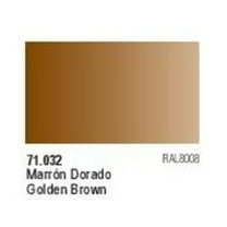 Vallejo Golden Brown Paint, 17ml
