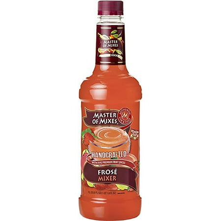 Master of Mixes Frosé Cocktail Mixer. Frozen Rosé Beverage mix. 1 Liter (33.8 Fluid
