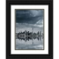 thumbnail image 1 of Carsen, Brian 14x18 Black Ornate Wood Framed with Double Matting Museum Art Print Titled - Toronto Skyline, 1 of 4