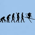 thumbnail image 3 of CafePress - Evolution Ski Light T Shirt - Men's Classic Graphic T-Shirt, 3 of 4