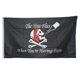 thumbnail image 1 of 1Pc Pirate Skull Pattern Flag Creepy Drinking Skull Pattern Flag Haunted House Decoration Party Supplies, 1 of 4