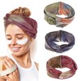 thumbnail image 1 of Diademas anchas bohemias para mujer, turbante extra grande, diadema, accesorios para el cabello con nudo retorcido, paquete de 3, 1 of 5