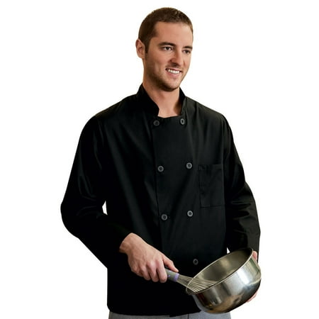 New Chefs Coat - Five Star Chef Apparel Basic 8-Button Chef Jacket