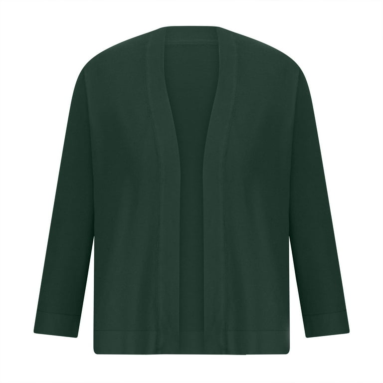 Olive green short 2025 sleeve cardigan