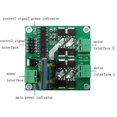 thumbnail image 4 of 12V 24V Motor Drive Board H-Bridge Motor Speed Controller Module Forward Reverse Rotation Motor Controller for, 4 of 5