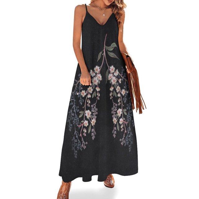 Vestido sin mangas de pulmones lindo vestido ropa femenina