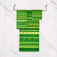 thumbnail image 5 of Coolnut 3-Piece St. Patrick's Day Clover Stripe Towel Set, Absorbent Soft Bathroom Decorative Towel Set with Bath Towel, Hand Towel & Washcloth Washcloth Gift, 5 of 7