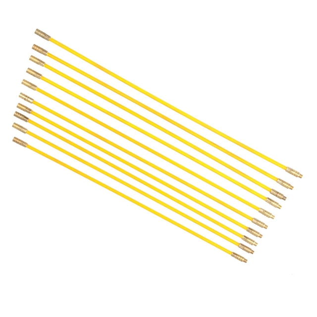 Cable De Fibra De Vidrio, Varillas Para Correr, 10 Uds., Alambre De 4mm, Pez Eléctrico