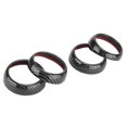 thumbnail image 4 of Embellecedor De Ventilación De Aire Acondicionado, Anillo De Ventilación De Aire Clásico Estilo Fibra De Carbono Con Adhesivo De Doble Cara Para W453 2015-2021 Forfour 453, 4 of 7