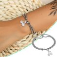thumbnail image 2 of Chain Bracelet for Women Men, Stainless Steel Bracelets, Minimalist Chain Jewelry, Fashion Accessories, Gift for Mom, Wife, Valentine's Day, 2 of 5