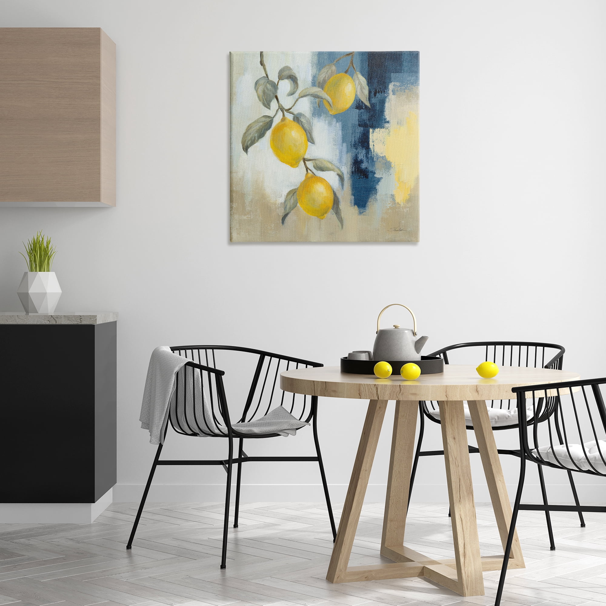 Stupell Industries Lemons From South Food & Beverage Painting Wrapped Canvas Art Print Wall Art, 30 x 30