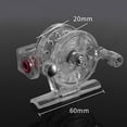 thumbnail image 4 of Carrete de pesca en hielo,Carrete de pesca en hielo con copa de alambre para izquierda,Carretes de pesca Baitcaster Carrete de pesca ligero,Sedal de pesca con mosca Rueda Carrete, 4 of 8