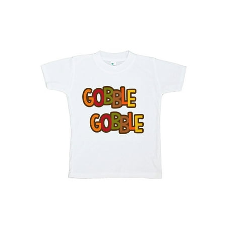 

Custom Party Shop Baby s Gobble Gobble Thanksgiving Tshirt - 4T