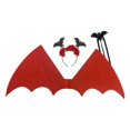 thumbnail image 4 of 3 piezas de accesorios para disfraz de de Halloween, fáciles de usar, multiusos, de 60 x 30 cm Rojo, 4 of 8