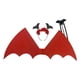 thumbnail image 4 of 3 piezas de accesorios para disfraz de diablo de Halloween, fáciles de usar, multiusos, alas de 60x30 cm Rojo, 4 of 9