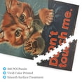 thumbnail image 3 of 500 pcs don't touch me Slogan vintage cat 500 piece puzzle for adults,Challenging Brain Exercise,Classic Animal Art Wooden Puzzles,Fun Cat Retro Wooden Puzzles,Creative Activity Hobbies for Adults, 3 of 6