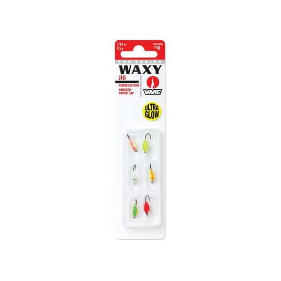 VMC Waxy Jig Kit Glow 1/32 oz