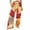 Multicolor 2, variant on kaondbfi Womens Wide Leg Pants Casual Elastic Waist Pant Long with Pockets Summer Casual Pants for Women
