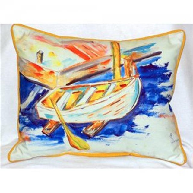 Betsy Drake ZP140 Betsys Bateau à Rames Coussin Intérieur et Extérieur- 20 x 24 Po.