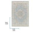 thumbnail image 5 of Livabliss Area Rugs for Living Room, 12x15 Avant Garde Traditional Taupe Rug, Bedroom Dining Room Home Decor Stain Resistant Carpet (12' x 15'), 5 of 5