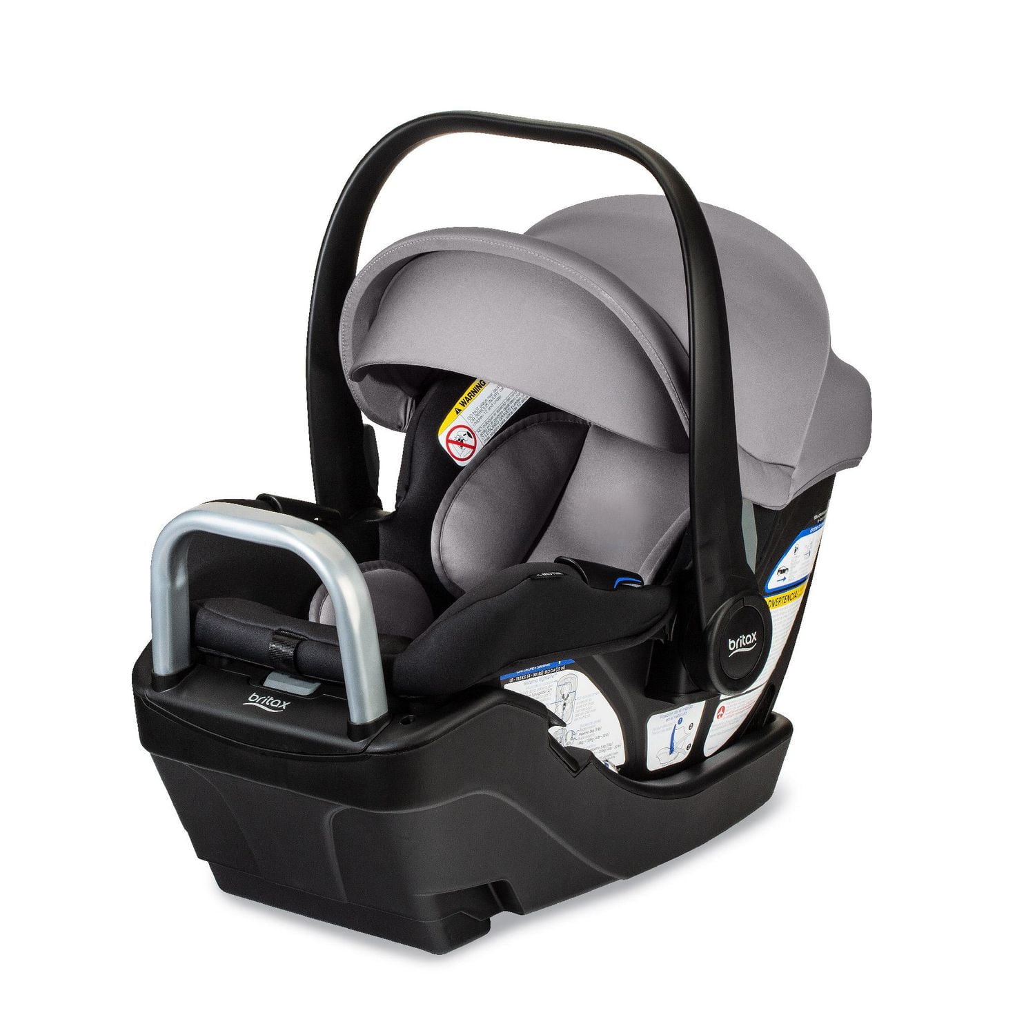 Britax Willow™ S Infant Car Seat with Alpine Base, Graphite Onyx
