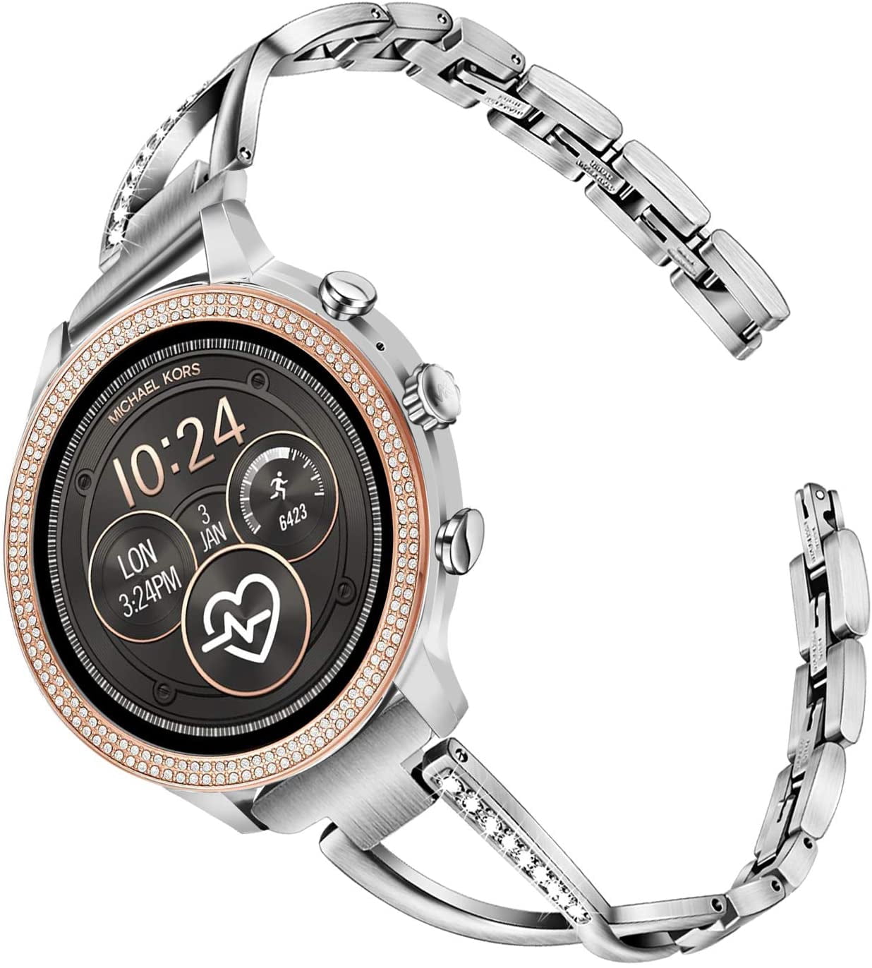 Michael Kors Sofie Chronograph Crystal Silver Dial Ladies Watch (MK 6558)  Original at 3699 from Caloocan City | LookingFour Buy \u0026 Sell Online