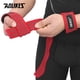 thumbnail image 3 of AOLIKES-muñequeras para levantamiento de pesas, correas de muñeca para entrenamiento de fuerza, ajustables, antideslizantes, para gimnasio, 1 par, 3 of 4